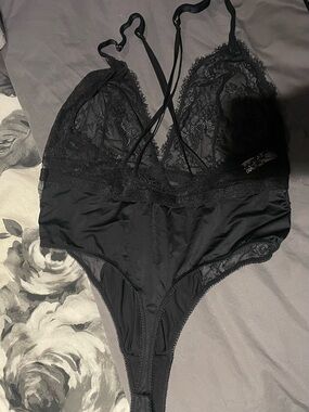 Auden Black Lace Teddy Bodysuit